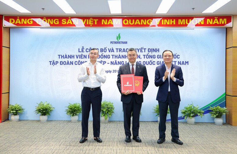 Bổ nhiệm ông Lê Mạnh Cường giữ chức Tổng Giám đốc Petrovietnam
