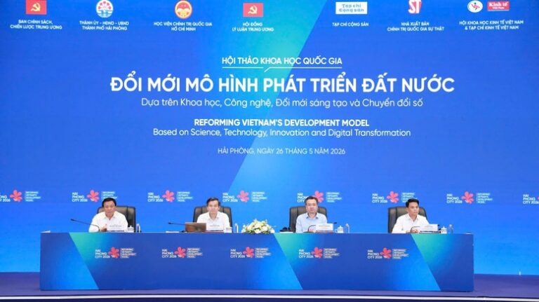 Đổi mới mô hình phát triển đất nước dựa trên khoa học, công nghệ, đổi mới sáng tạo và chuyển đổi số
