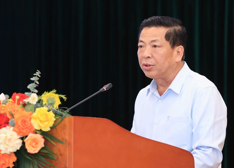 Việc xác định và phát triển các hành lang vận tải đa phương thức ưu tiên sau sáp nhập địa giới hành chính đặc biệt được Bộ trưởng Trần Hồng Minh chú trọng - Ảnh: Tạ Hải