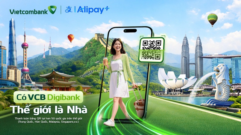 Vietcombank chính thức triển khai thanh toán QR xuyên biên giới tại hơn 50 quốc gia và vùng lãnh thổ