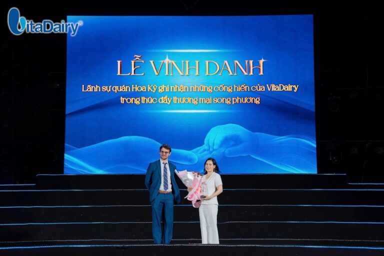 VitaDairy được vinh danh về cống hiến trong hợp tác song phương Hoa Kỳ – Việt Nam