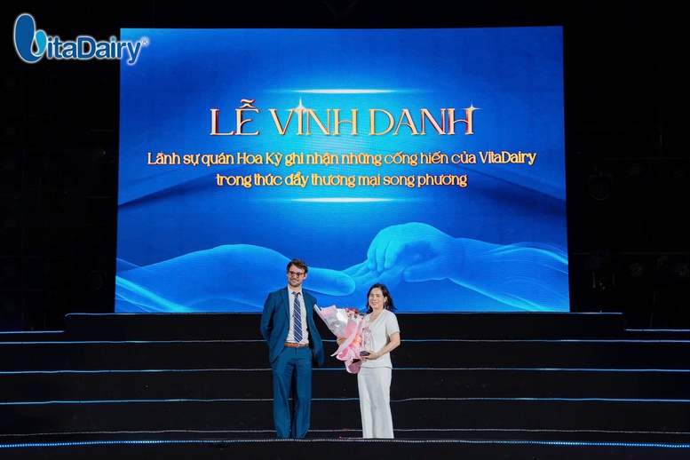 VitaDairy được vinh danh về cống hiến trong hợp tác song phương Hoa Kỳ – Việt Nam