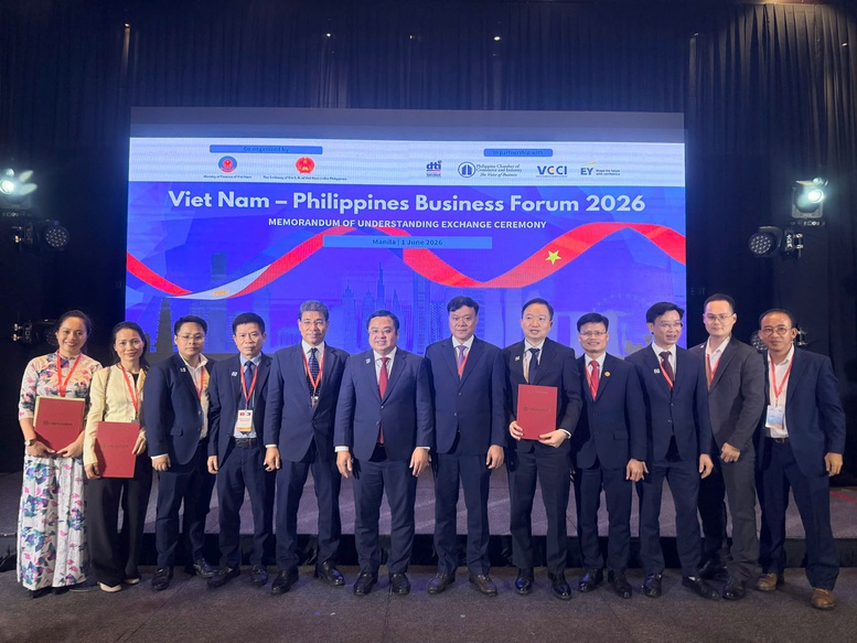 Đoàn Vinachem tại Diễn đàn Doanh nghiệp Việt Nam-Philippines.