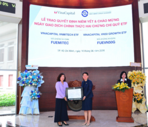 Niêm yết và chính thức giao dịch quỹ ETF Vinacapital VN50 Growth (MCK: FUEVN50G) và quỹ ETF Vinacapital VNMitech (MCK: FUEMITEC)