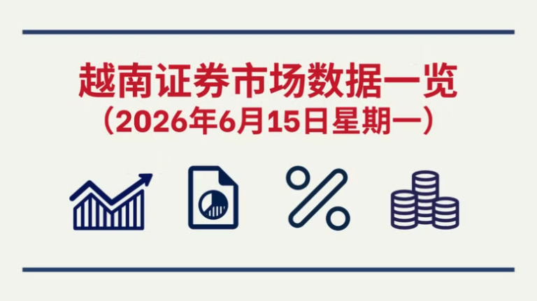 6月15日越南证券市场数据一览 【图表新闻】