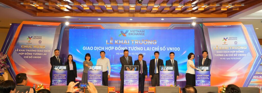 Khai trương giao dịch hợp đồng tương lai chỉ số VN100