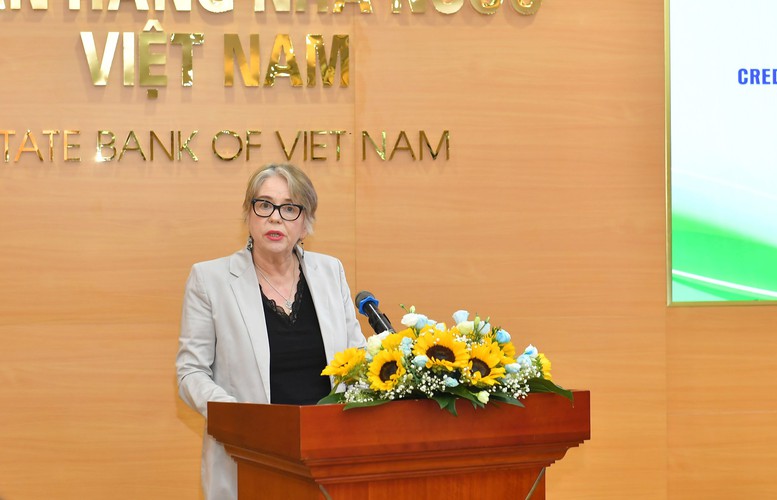 TS Michaela Baur, Giám đốc Quốc gia GIZ - Ảnh: VGP