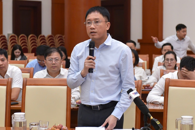 Ông Mai Sơn, Phó Cục trưởng Cục Thuế (Bộ Tài chính) - Ảnh: VGP