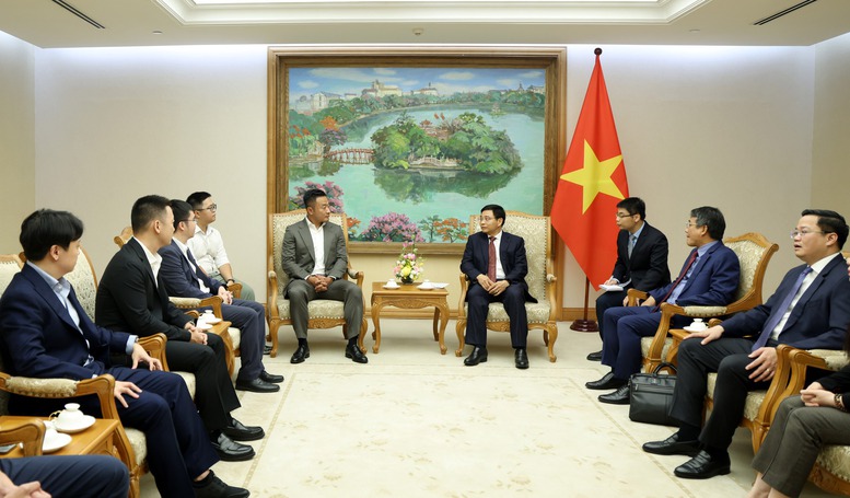 Phó Thủ tướng Nguyễn Văn Thắng cho rằng tiềm năng phát triển của thị trường tài sản mã hóa tại Việt Nam là rất lớn - Ảnh: VGP/Đức Tuân