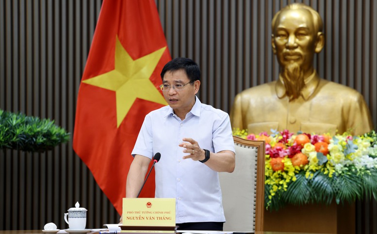 Phó Thủ tướng Nguyễn Văn Thắng: Chúng ta phải thay đổi cách tiếp cận đối với nguồn vốn ODA - Ảnh: VGP/Đức Tuân