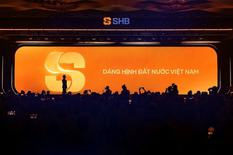 Logo mới của SHB lấy cảm hứng từ dáng hình đất nước