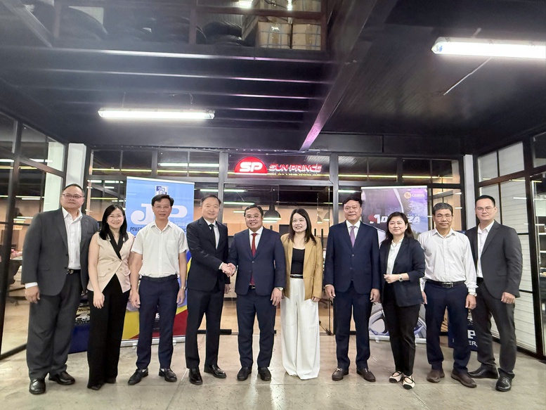 Vinachem thiết lập hợp tác thông qua Biên bản hợp tác chiến lược với Công ty Sun Prince TBA (Philippines).