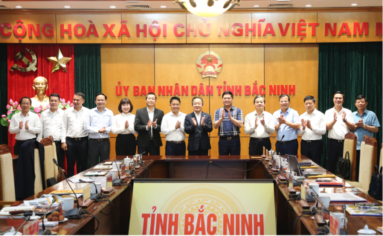 バクニン（Bac Ninh）省指導者、T&Tグループ株式会社と会合を開催