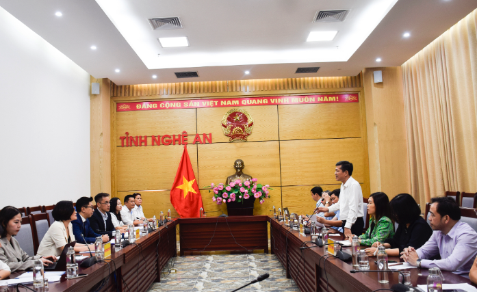 The Provincial People’s Committee works with Carlsberg Vietnam Trading Limited