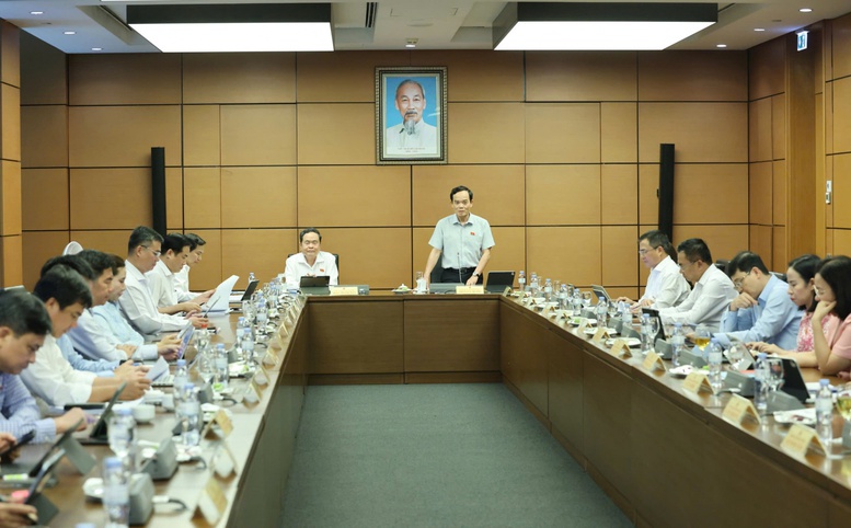 Quốc hội thảo luận tại Tổ về dự thảo Luật Dầu khí (sửa đổi), dưới sự đồng chủ trì của Chủ tịch Quốc hội Trần Thanh Mẫn và Bí thư Thành ủy TPHCM Trần Lưu Quang, Trưởng đoàn ĐBQH TPHCM