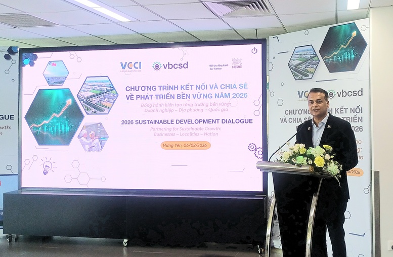 Ông Binu Jacob, Tổng Giám đốc Nestlé Việt Nam phát biểu tại Chương trình - Ảnh: VGP/Thùy Dung