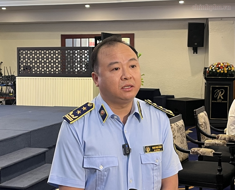Ông Phạm Ngọc Sơn, Chi cục trưởng Chi cục Quản lý thị trường TP. Đà Nẵng - Ảnh: VGP/LA