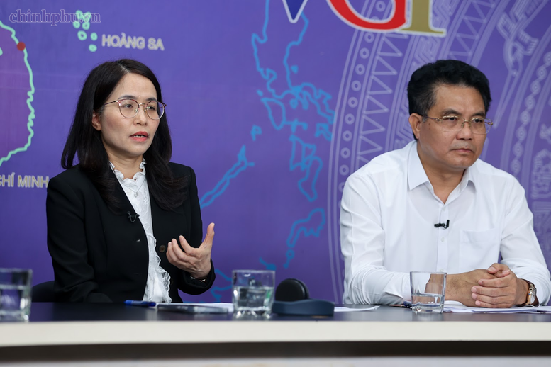 Bà Bùi Thu Thủy phân tích về những rào cản khiến sự liên kết giữa doanh nghiệp FDI và doanh nghiệp Việt Nam vẫn chưa đạt kỳ vọng - Ảnh: DGIC/Nhật Bắc