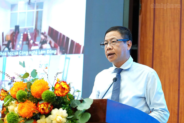 Thứ trưởng Bộ KH&CN Lê Xuân Định phát biểu tại Hội nghị - Ảnh: Chinhphu.vn/TG