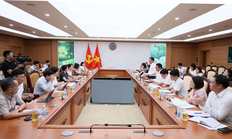 Hội nghị lấy ý kiến đối với dự án Luật Trưng mua, trưng dụng tài sản (sửa đổi) - Ảnh: VGP