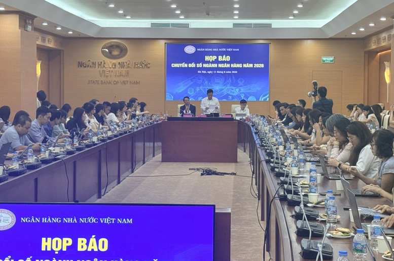 Họp báo công bố sự kiện Chuyển đổi số ngành Ngân hàng năm 2026, với chủ đề