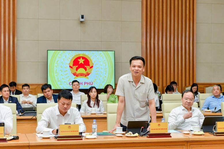 Tổng Giám đốc VietinBank Trần Mạnh Trung - Ảnh chinhphu.vn