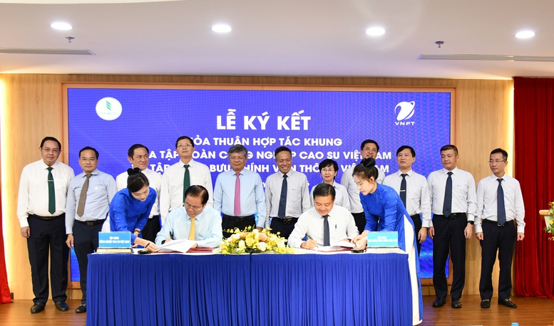 VNPT và VRG vừa ký kết thỏa thuận hợp tác khung giai đoạn 2026–2030 - Ảnh: VGP